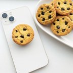 作品チョコチップクッキーのスマホグリップ