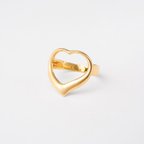 作品big heart ring / gold