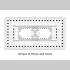 作品西洋建築⑧TV【ウェヌスとローマ神殿】Temple of Venus and Rome