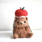 作品ハリネズミちゃんのリンゴなお帽子