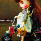 作品ラタン 籐の籠 かご  Blythe ブライス アウトフィット アイシードール