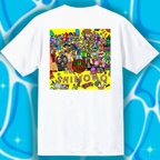 作品shimonologo アパレル　Tシャツ アート　ポップ　デジタル　プレゼント　半袖　かわいい　お祝い　記念日　ファッション　イラスト　夏　ロゴ　オシャレ　絵画　ロゴ　シンプル　ギフト　誕生日