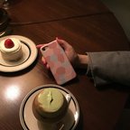 作品iPhoneケース・iPhone6 ピンク・ホリーホリー