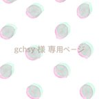 作品gchcy様 専用ページ