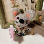 作品おネズでちゅ🐭 お花もらってくだちゃい♡⃛