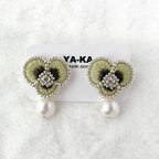 作品刺繍ピアス