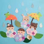 作品✨🆕✨壁面飾り『☂️あじさい🌧』