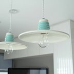 作品ペンダントライト　ランプ　照明　Katrien　磁器　陶器　モダン　LED対応