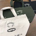 作品『【MM-037】ブラック/FREEサイズ』MAKAHA　ヘンリー&ジェシカステンシルリメイクランチトートBAG　ヘンリーpt　henry