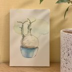 作品【植物】手描きアートパネル②