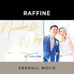 作品結婚式エンドロールムービー「Raffine」撮って出しエンドロールと違い、メッセージをたくさん表示できるのがフォトエンドールの1番の魅力！