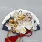 作品8 成人式 結婚式 卒業式 髪飾り アーティシャルフラワーデザイナー プリザーブドフラワー 