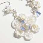 作品お花のマドンナピアス