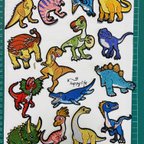 作品セール15枚入り恐竜刺繍アイロンワッペン