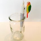 作品ウロコインコ　ボールペン