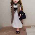 作品リカちゃん　洋服セット　スカート☓ベスト