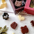 作品うさぎのチョコレート型（２４）シリコンモールド　お菓子　手作り　プレゼント