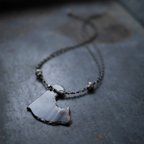 作品-Agate- double pendant