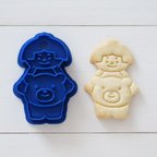 作品金太郎とくま（スタンプ付き）　クッキー型・クッキーカッター