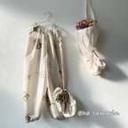 作品【再販】おでかけしたくなる☆お砂場着　✽おそろいシューズカバーあり