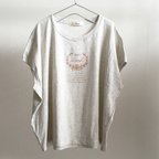 作品【送料無料】ドルマンワイドTee/OATMEAL