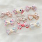 作品【再再販💖】リュリボンヘアクリップ/ヘアゴム♡ベビーヘアアクセサリー