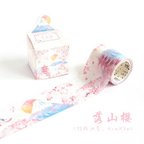 作品SALE!🌸桜山　お城のマスキングテープ　和紙  lsy