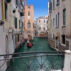 作品🐶旅 ベネチアのロージョ橋 (ヨーロッパの街角シリーズ25)