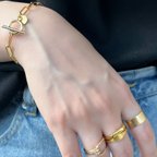 作品【全品30%オフ】-- 刻印 chain bracelet ---- /チェーンネックレス / シルバー / イニシャル / シルバーアクセサリー / ペア / ペアネックレス / ブレスレット