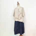 作品型染Tシャツ　【繧繝】BE