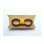 作品【tamago model】木製の蝶ネクタイ“Frame tie”