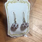 作品ピアス　ハンドメイド