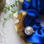 作品真珠の耳飾りの少女　再販5　ラピスラズリブルー