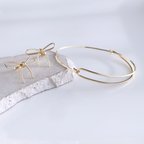 作品【春の福袋】【期間限定】connection　bangle & Ruban バングル　ピアス　セット