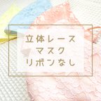 作品✿立体レースマスク リボンなしver.✿