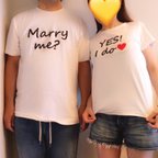 作品【2枚セット】Marryme?／YES! Ido♡ Tシャツ