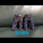 作品受注製作　オビツ11 用　ジーンズ