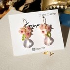 作品14kgf  cherry blossomsピアス/イヤリング