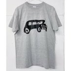 作品2022アートTシャツ(tomohiro)ミックスグレー