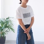 作品シルバー ボックスTシャツ(半袖)