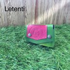 作品🏕テントな型のマルチなミニミニポーチ。Letenti.