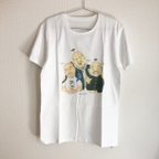作品三大武将とホトトギス 歴史面白Tシャツ(半袖Tシャツ)