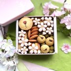 作品3月☆桜のクッキー缶~3月20日より発送分~