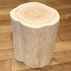 作品Hinoki Wood Stool No.640