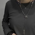 作品316Lstainless connect necklace【サージカルステンレス】