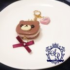 作品⭐️くまのアイスサンドクッキー[ﾁｮｺｸｯｷｰ×いちごﾐﾙｸ]⭐️