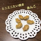 作品ミニミニたい焼き　あんこ