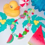 作品💚🍉スイカネックレス🍉🌴