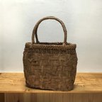 作品山葡萄bag 8　　 年内にご注文に限り内布サービス