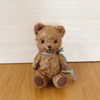 作品手のひらサイズのbrown bear